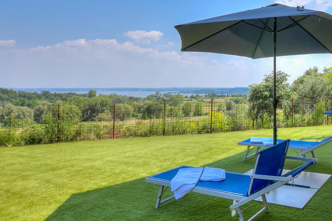 Villa Teresa Apt Lake Garda View - Happy Rentals Soiano Del Lago Exteriér fotografie