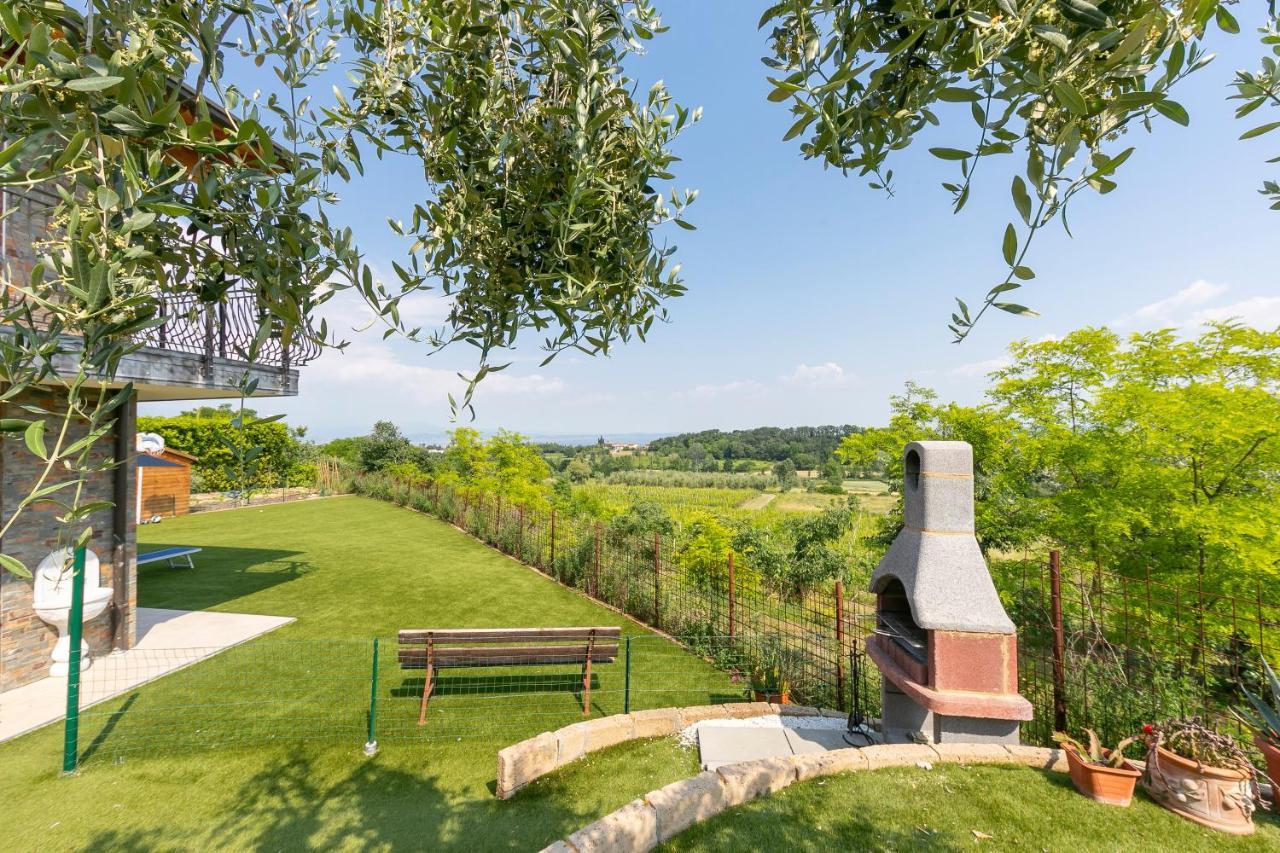 Villa Teresa Apt Lake Garda View - Happy Rentals Soiano Del Lago Exteriér fotografie