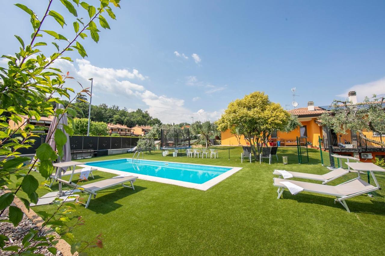 Villa Teresa Apt Lake Garda View - Happy Rentals Soiano Del Lago Exteriér fotografie