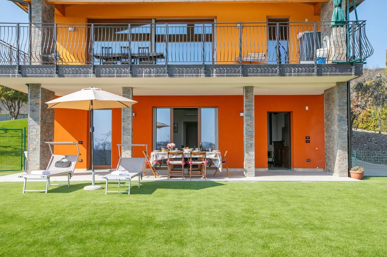 Villa Teresa Apt Lake Garda View - Happy Rentals Soiano Del Lago Exteriér fotografie